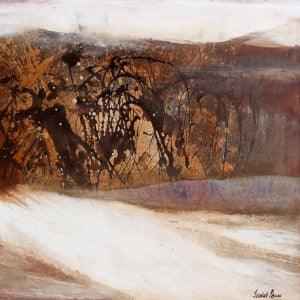 2007 - Willow Trees - Spiritual Abstract Tree Painting Art
