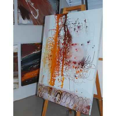 2007 - Wind in the Willows - nature-inspired abstract art