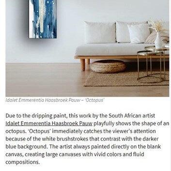 2007. Octopus. Award-Winning Abstract Art. - defineartgifts