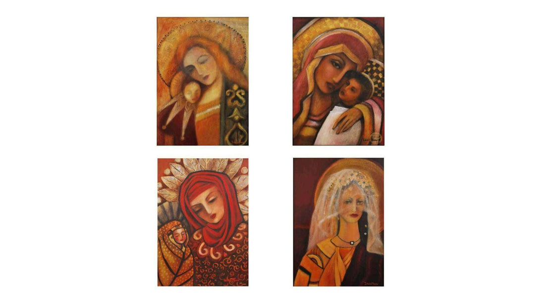Fine Artworks Contemporary Iconic Fine Art - Idalet and Erica