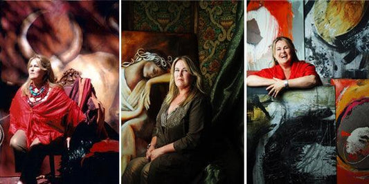 Explore the Unveiling of Idalet's Abstract Masterpieces! - Idalet and Erica