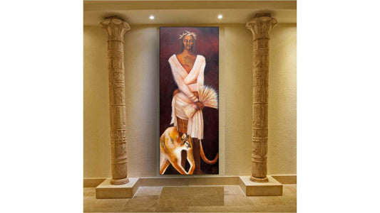 Egyptian Inspired Fine Artworks - idalet and erica