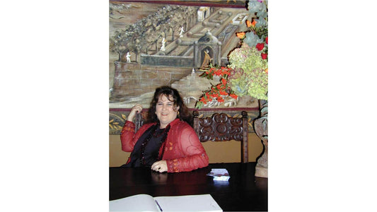 Idalet's First Solo Art Exhibition in April 2001 - Idalet and Erica