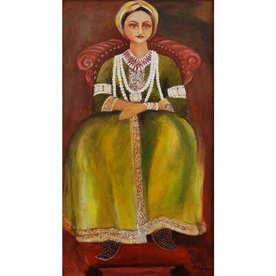2001-turkish-girl-contemporary-fine-art-painting