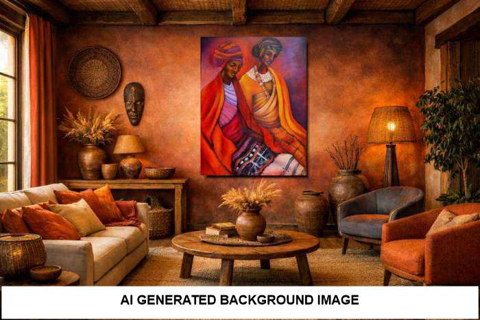 2001 Xhosa Blanket South African Art to Enrich Your Home