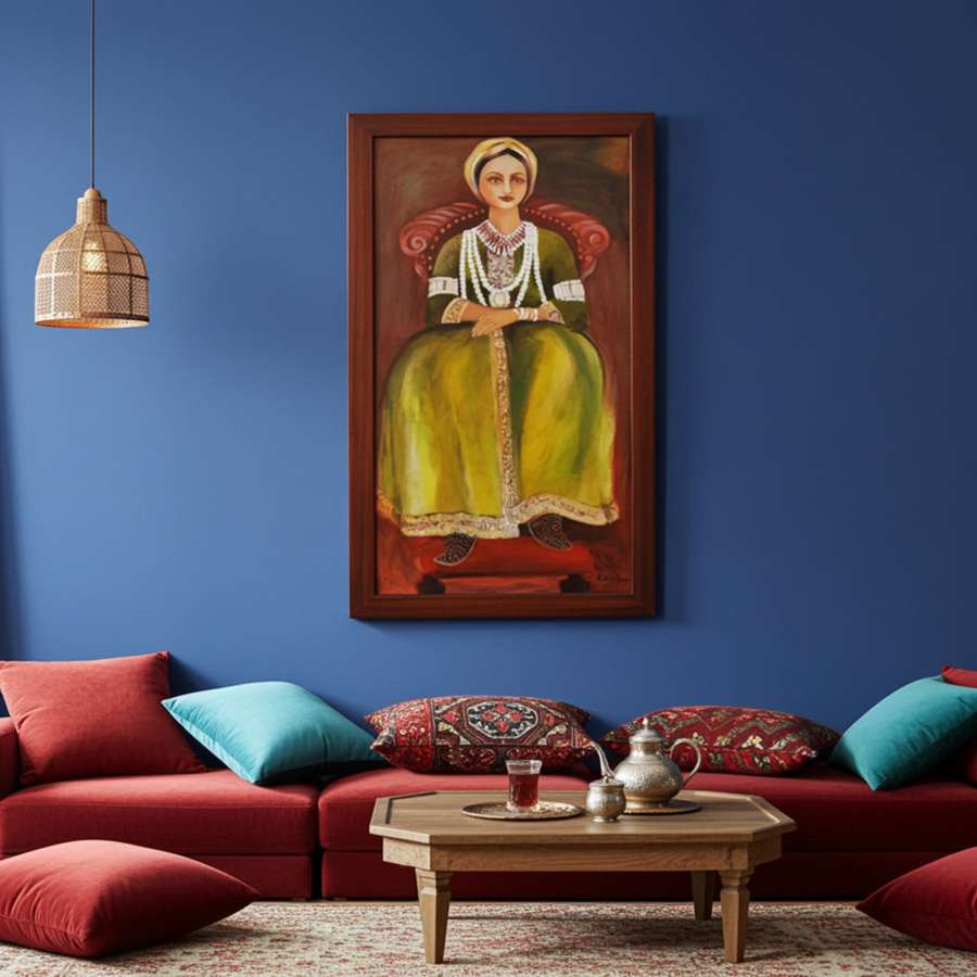 2001 - Turkish Girl - contemporary fine art painting