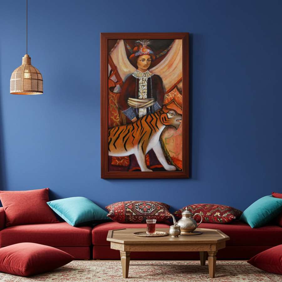 2001 - Turkish Prince - contemporary portrait painting