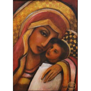 2004 Pink Geranium-contemporary symbolist art