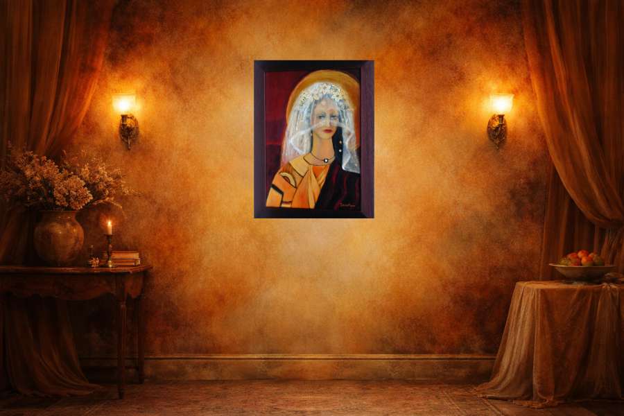 2004 Bride-a modern iconic fine art portrait