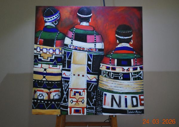 2005 - Colours of Love - authentic African art for sale
