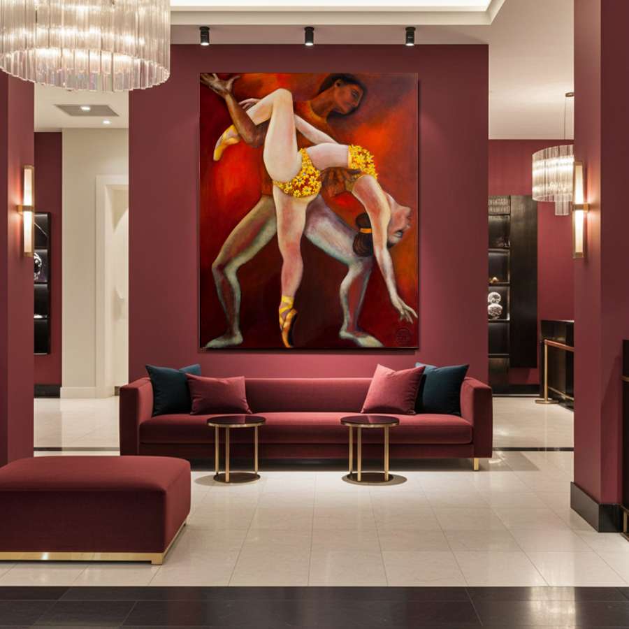 2006 - Dance - modern artists who paint dancers - not to scale