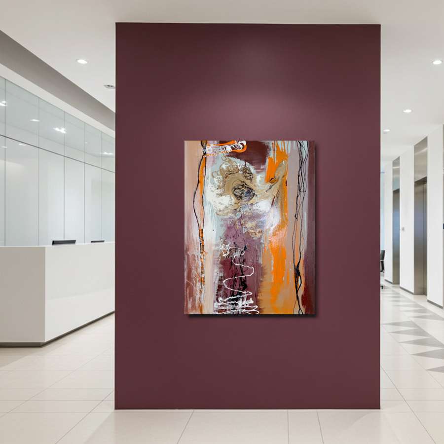 2007 - Heaven - Abstract spiritual art on canvas