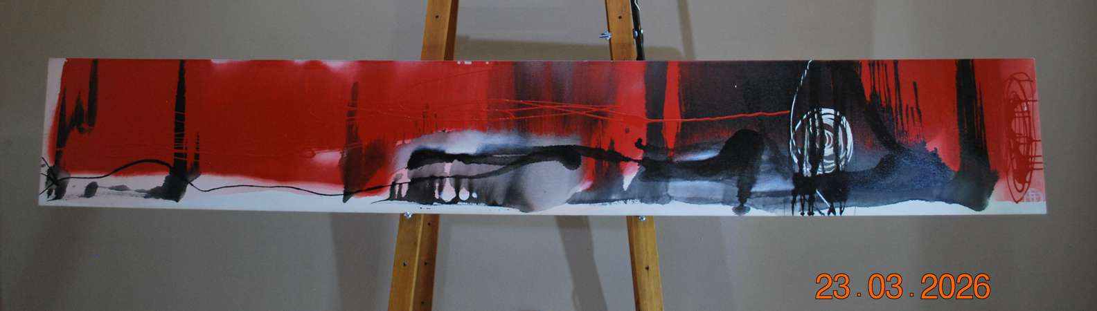 2007 - Linear Language - mindfulness abstract artwork - idalet