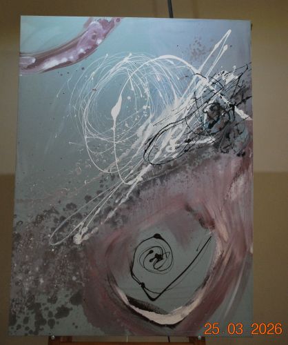 2007 - Sugar and Spice - abstract art on canvas