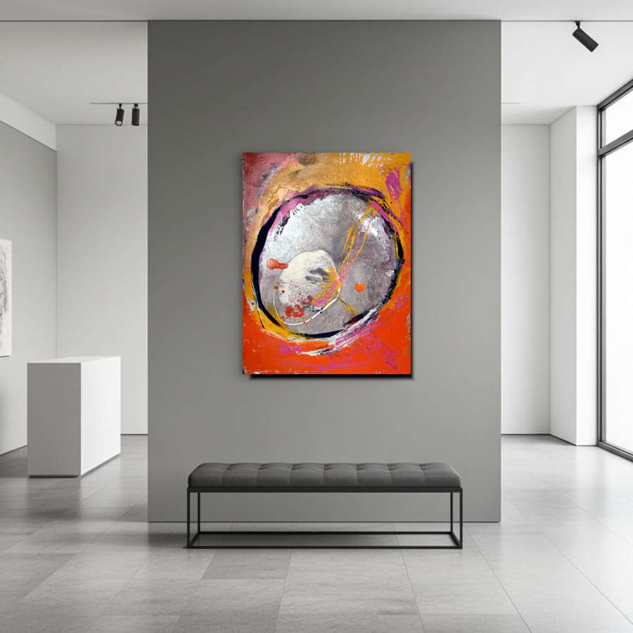 2007 - Tibet - spiritual abstract art - dome of protection