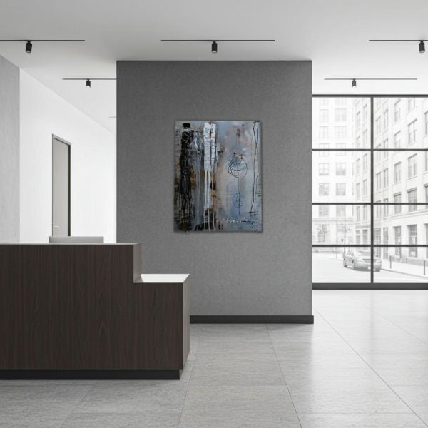 2007 Magic-abstract expressionism art in stone colour