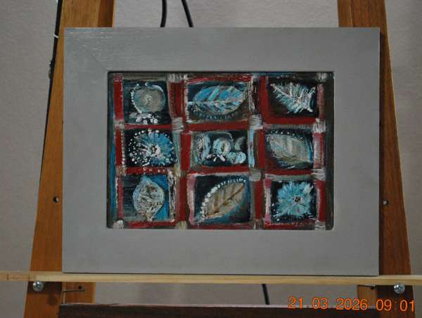 2008-Surprise-a modern painting of leaves - idalet