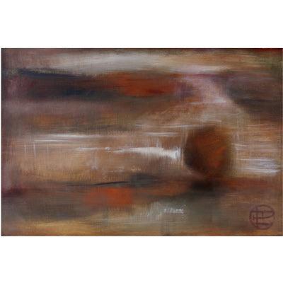 2008 Clarens-an abstract landscape in brown colours
