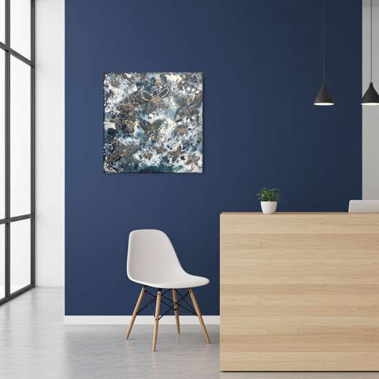 2008 Magic Noire-contemporary abstract butterfly artwork - idalet