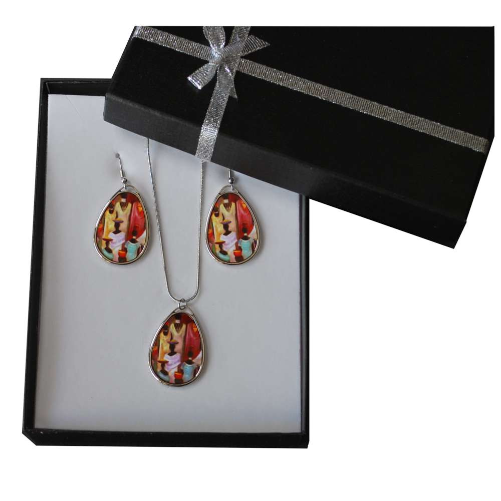 Ancestral Masquerade - art student gift jewellery