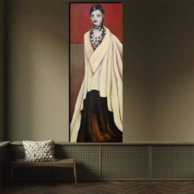 2001. Babette. Contemporary figurative fine art painting. - defineartgifts