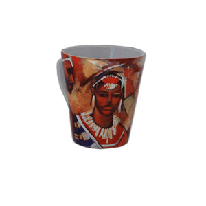 Maasai. An exclusive artistic African inspired mug. - idaletanderica