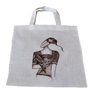 art shopping bags - bird in the hand - idaletanderica