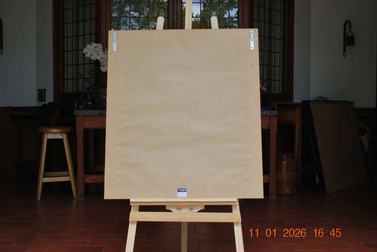 1996 Playful Whiskers Contemporary Acrylic Cat Paintings - Boho Cat Dreams