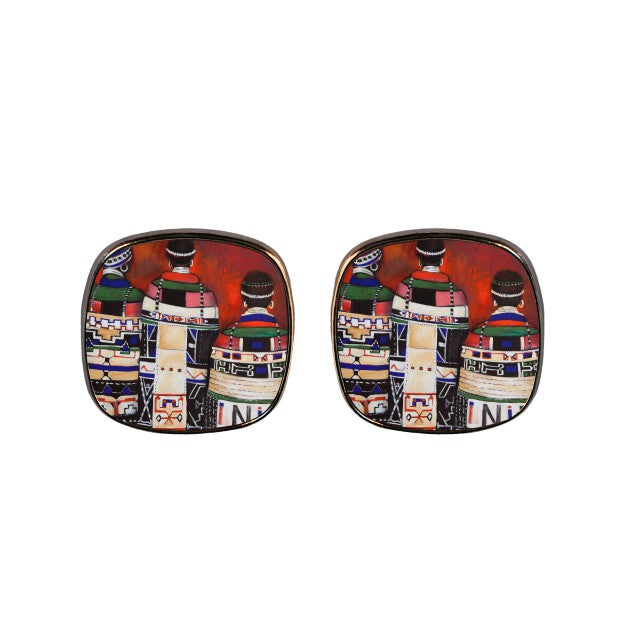 Colours of Love unique stud earrings South Africa
