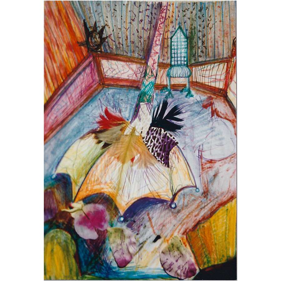 Symbolic Contemporary Art. Dust by Idalet