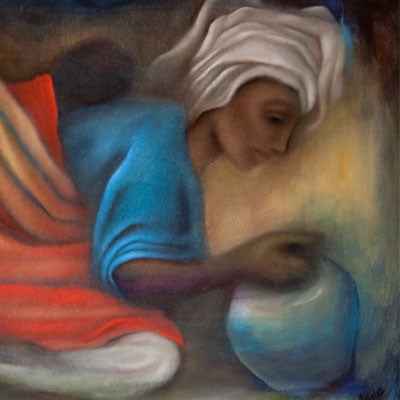 2001 - Sibongele - An ethnic fine art painting