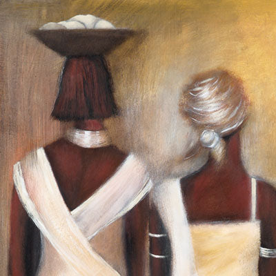 Ethnic canvas art for sale South Africa  - idalet and erica