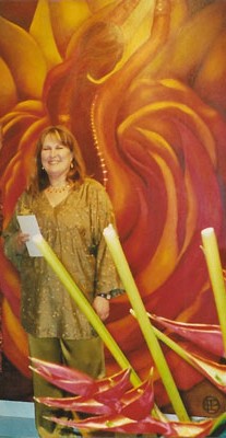 Extra-large wall art Circle of unknowing original idalet