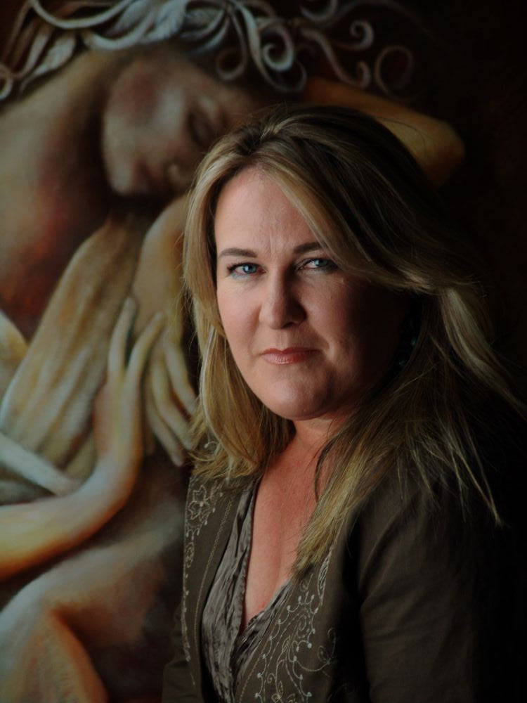 2006 - Asleep - fine art painting for sale South Africa