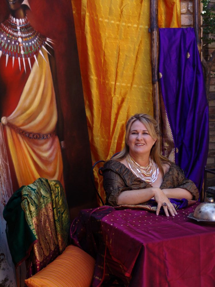 2002 - Maasai Magic - vibrant African art portrait