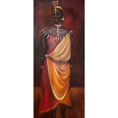 Vibrant African art portraits for sale near me