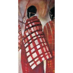 Maasai Birthday wishes for men. Artistic greeting cards. - idaletanderica