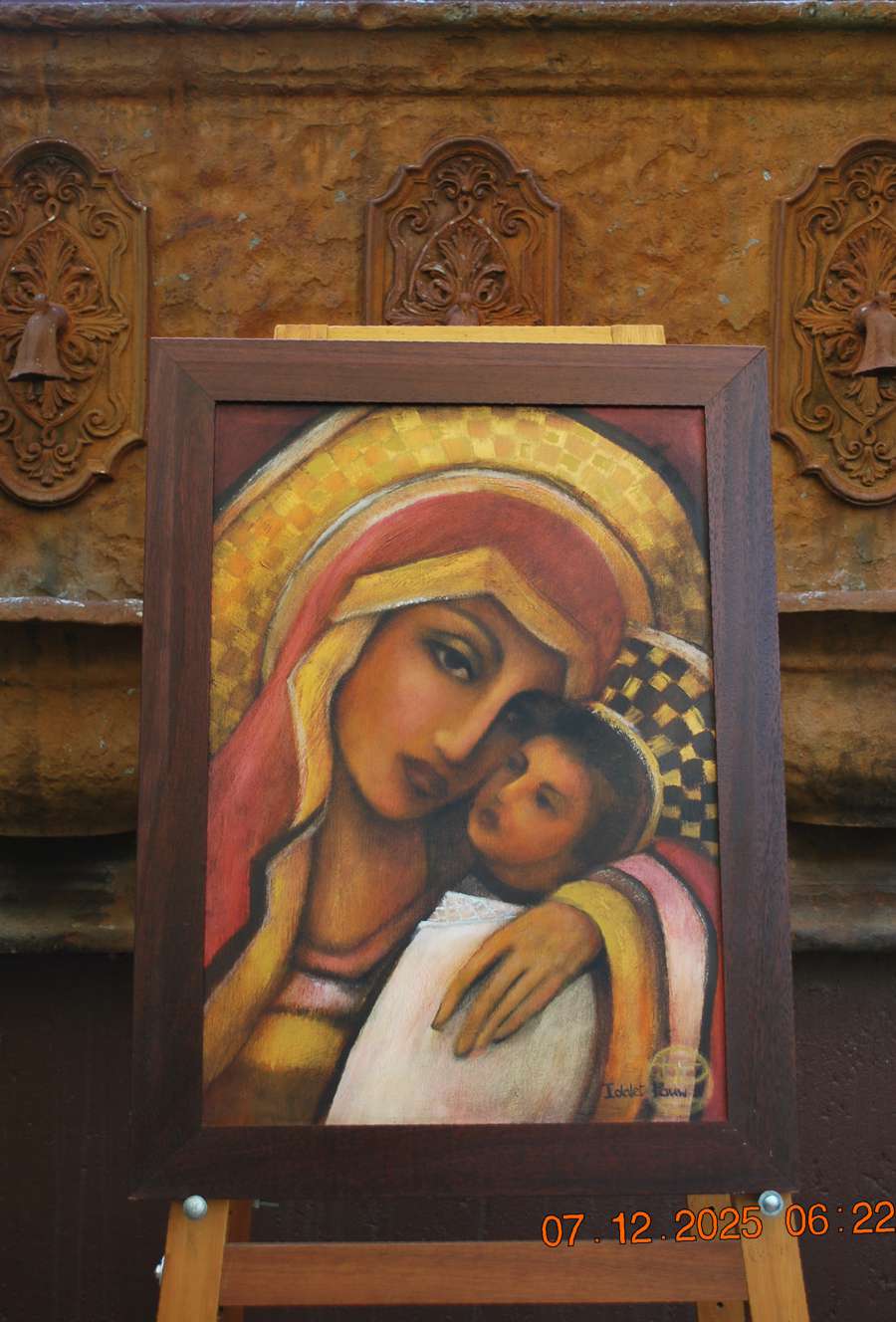 2004 - Pink Geranium - contemporary symbolist art by idalet