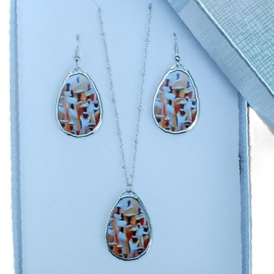 Morning Mist art lover jewellery gift sets.