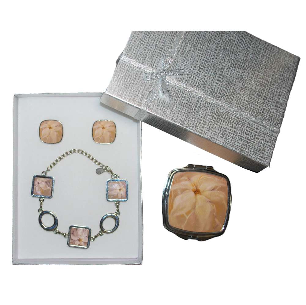 Night Shade - Modern floral art jewellery gifts.