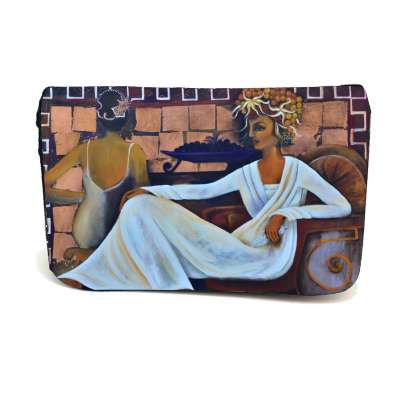 Ladies toiletries and cosmetics clutch bag - idalet and erica