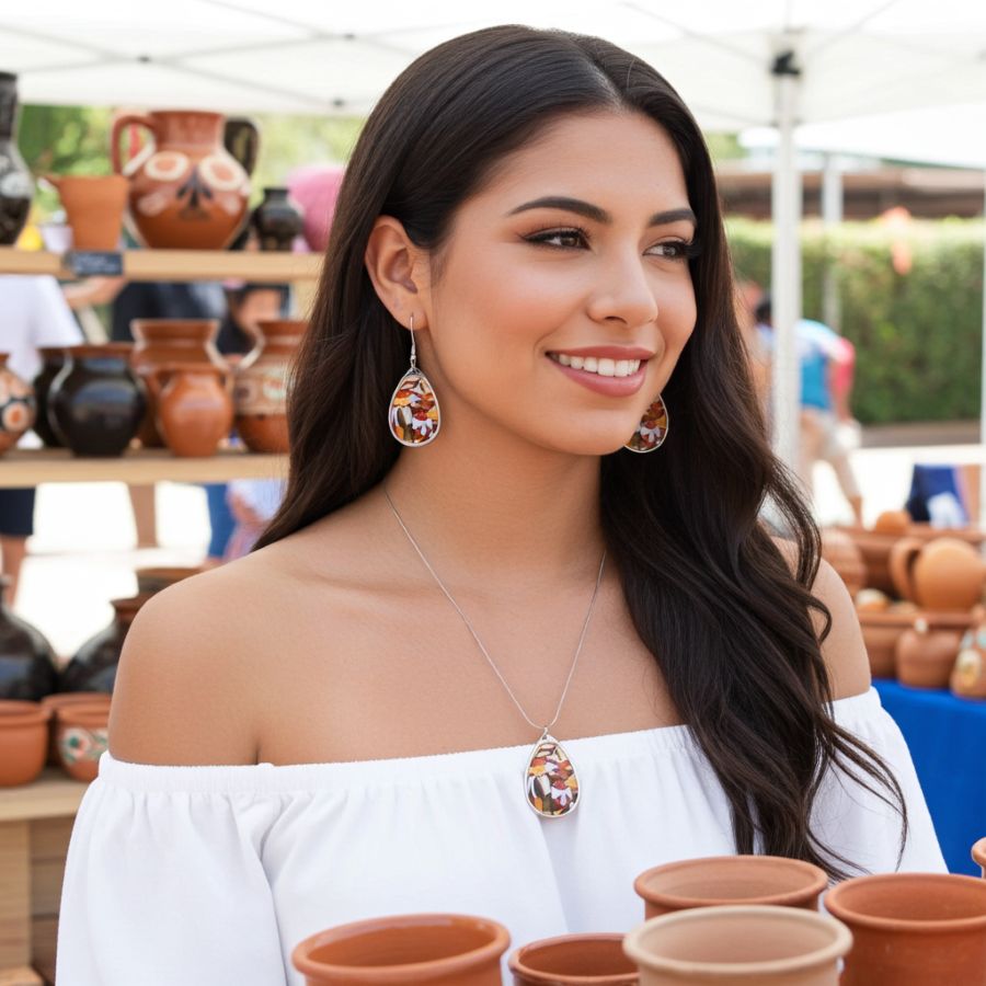 Ode to Diego - unique jewellery set