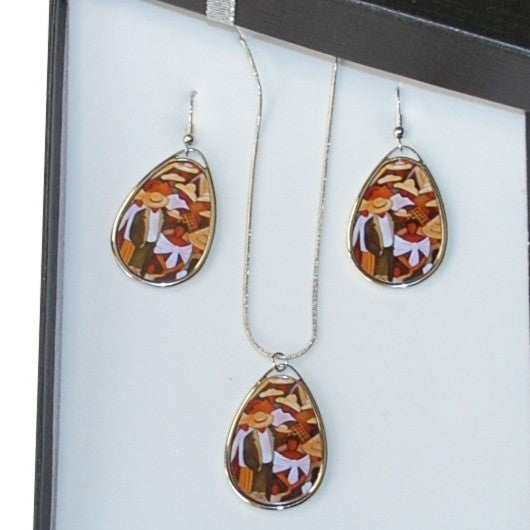 Ode to Diego - unique jewellery set