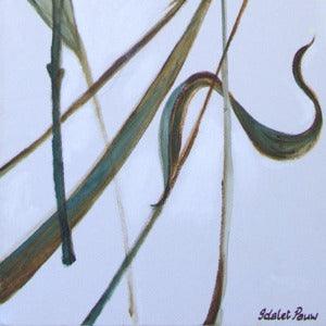 2008. Pods. Modern contemporary leaf sketches. - defineartgifts