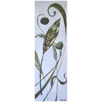 2008. Pods. Modern contemporary leaf sketches. - defineartgifts