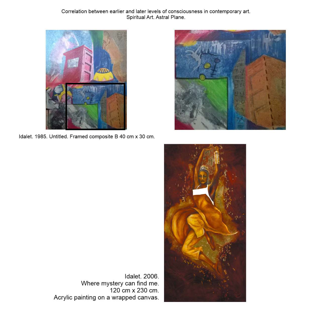 1985 Transpersonal Contemporary Art Composite B