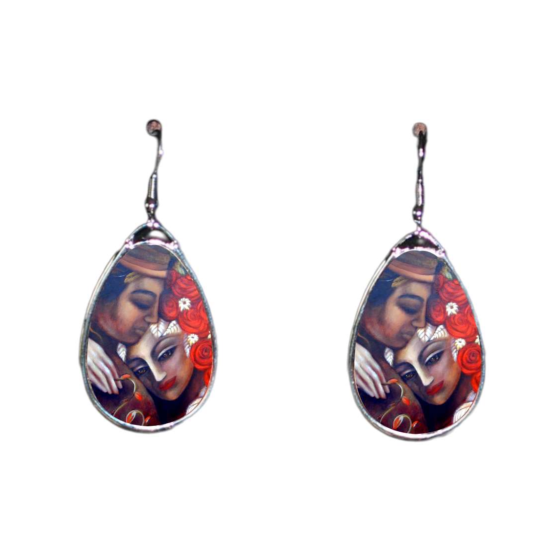 Roses unique earrings South Africa - idalet and erica