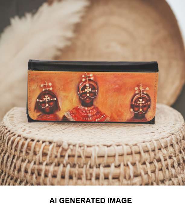 Samburu Girls - Glasses case hard shell - PU Leather