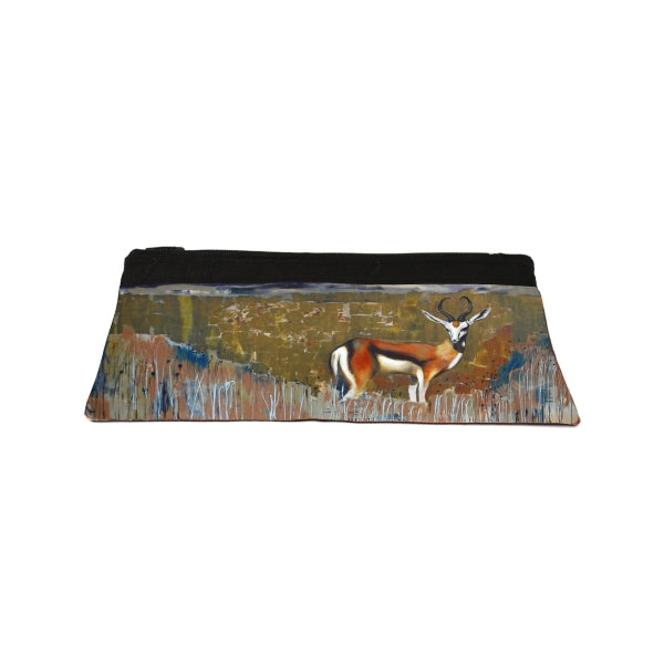 Springbokkies. A small black pencil bag.