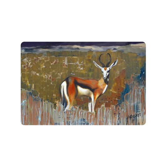 A wooden fridge magnet South Africa - idalet and erica